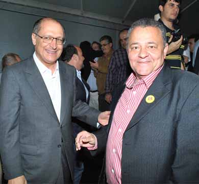 Prefeito Ediney se encontra com o Governador Alckmin em inauguração em Ourinhos