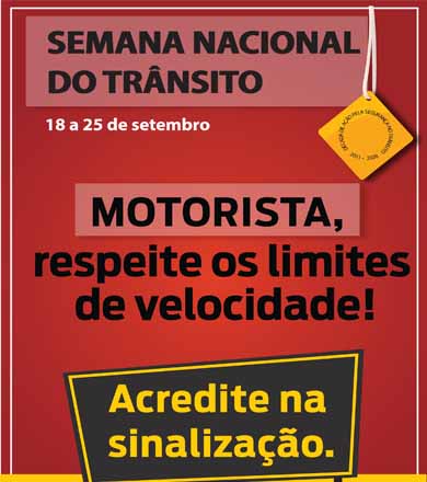 CART distribui 60 mil folhetos educativos na Semana Nacional do Trânsito