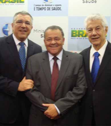 Prefeito Ediney participa de audiência com Ministro da Saúde em Brasília