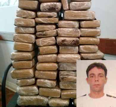 Homem que receberia R$ 10 mil para entregar tabletes de maconha no RJ é preso em Assis
