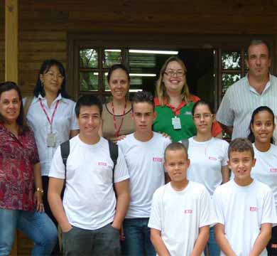 Alunos do Sesi desenvolvem projeto em Paraguaçu baseado na chuva de granizo