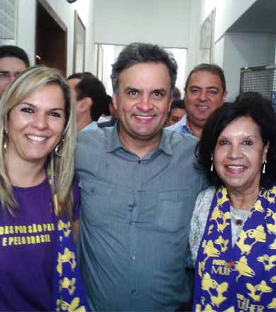 Aécio Neves participa do seminário ‘Momento Brasil’ com Almira Garms, em Prudente