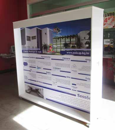 Painel Legislativo Itinerante está no Centro Cultural