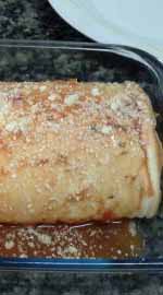 Rocambole de batata