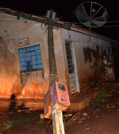 Chuva rápida e ventos fortes provocam vários estragos no distrito de Roseta