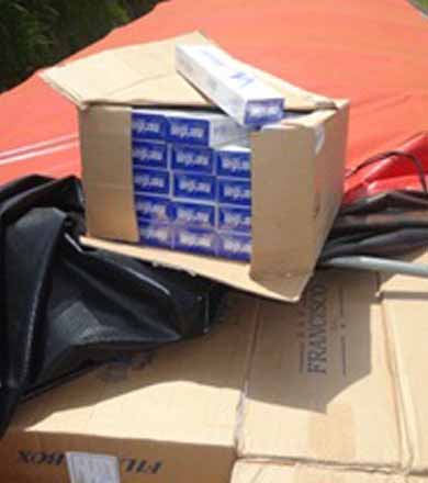 Polícia Rodoviária apreende 400 mil maços de cigarros contrabandeados na Raposo Tavares