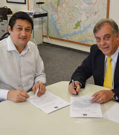 Ricardo Pinheiro renova convênio com a Secretaria Estadual de Segurança Pública