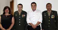 Vice Prefeito participa de solenidade de passagem de comando do novo delegado Serviço Militar
