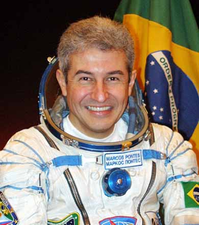 Fema recebe Marcos Pontes, primeiro astronauta brasileiro, nesta segunda-feira