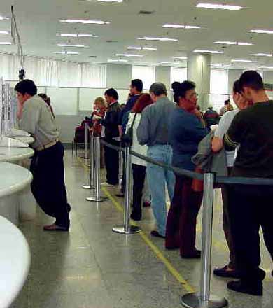 Filas nos bancos continua sendo motivo de reclamação no Sindicato