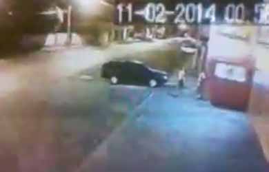 Assaltantes tentam roubar estabelecimento em Paraguaçu, mas acabam apanhando da vítima; veja o vídeo