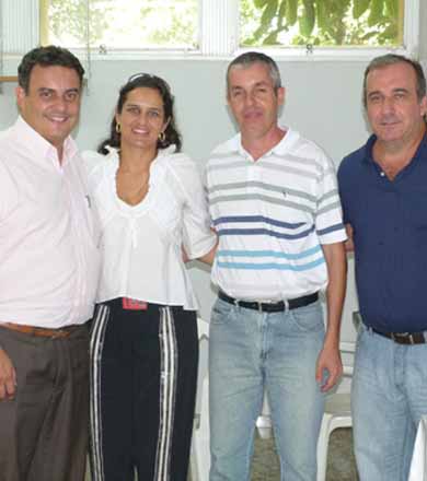 Vice Prefeito recebe assessora parlamentar e faz pedido de recursos para Guarda Civil e ambulâncias