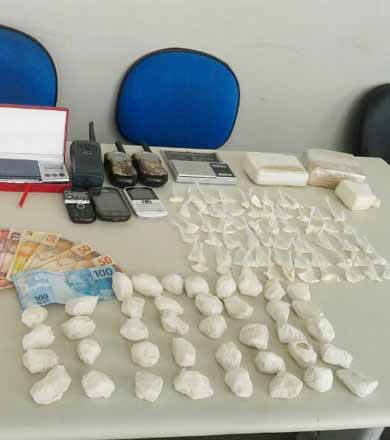 Traficante de drogas é preso na Avenida David Passarinho; vários entorpecentes são apreendidos
