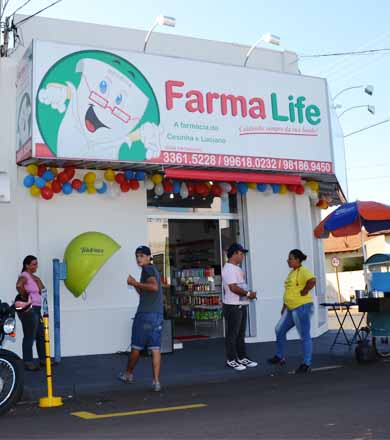 Farma Life é inaugurada e oferece produtos com os melhores preços e atendimento diferenciado