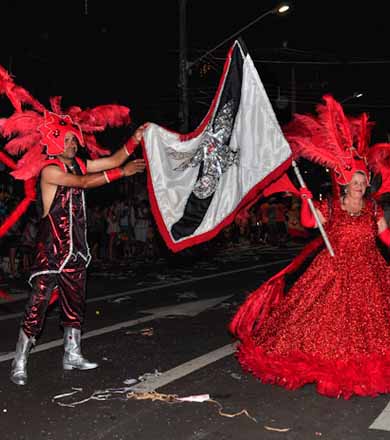 Galera vai para a Avenida Rui Barbosa curtir o Carnaval 2014 de Assis