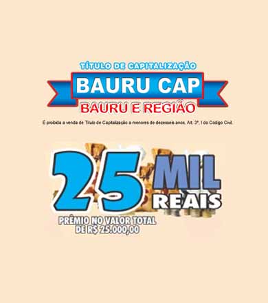 Paraguaçuense divide prêmio de R$ 25 mil no Bauru Cap