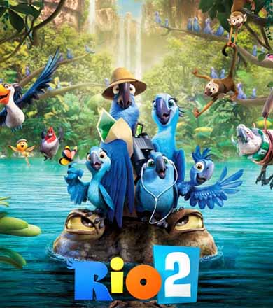 Cinema municipal começa a exibir ‘Rio 2’ nesta sexta-feira