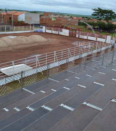 Montagem da estrutura do Maracaí Rodeio Show avança