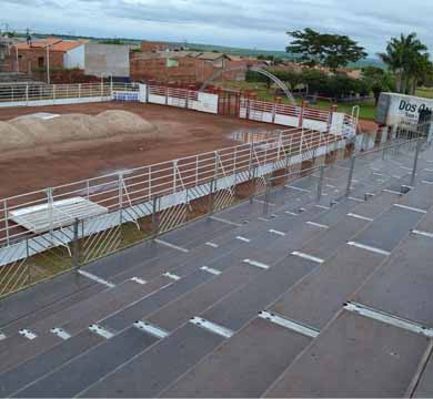 Montagem da estrutura do Maracaí Rodeio Show avança