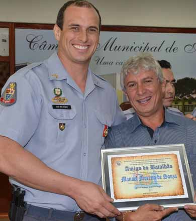 32º Batalhão da PM de Assis realiza solenidade e homenageia repórter do I7 Notícias