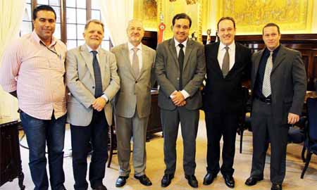 Representantes  se reúnem com o novo presidente do TJ para reforçar pedido do novo Fórum