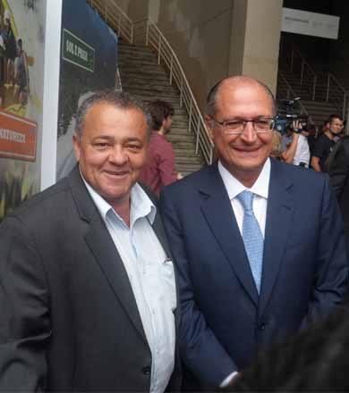 Prefeito de Paraguaçu se encontra com Governador Alckmin