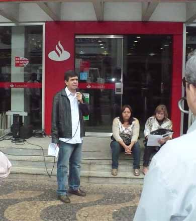 Sindicato fará manifesto por mais funcionários no Santander