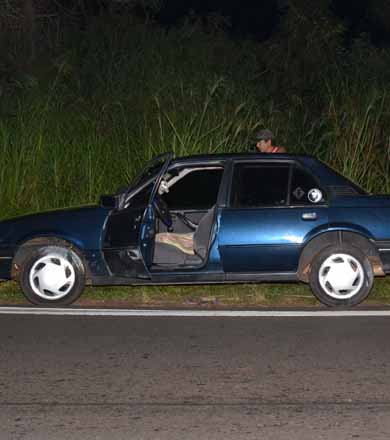 Motorista embriagado vai preso após se envolver em acidente