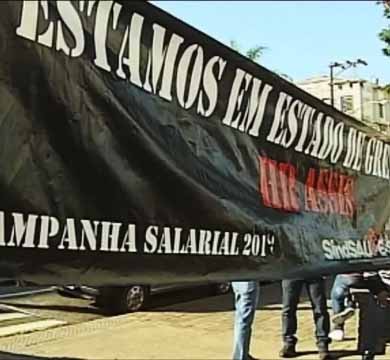 Funcionários do Hospital Regional de Assis paralisam atividades