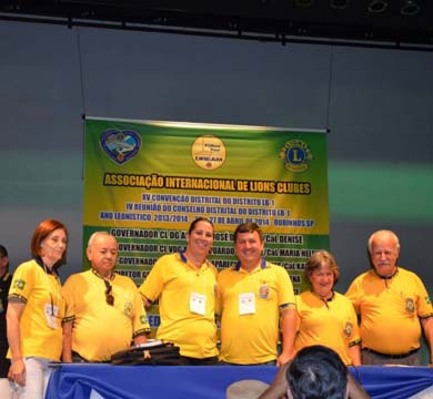 Lions Clube de Paraguaçu Paulista recebe prêmios em Ourinhos