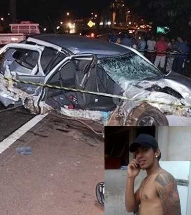 Jovem de 18 anos morre em acidente provocado por motorista embriagado