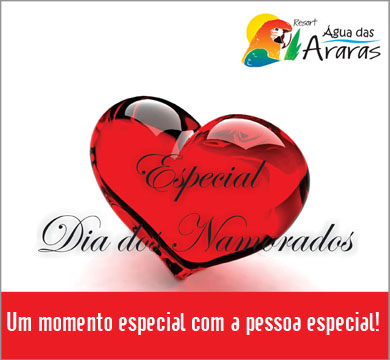 Resort Água das Araras prepara pacotes especiais para a Semana dos Namorados