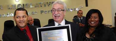Em Sessão Solene, Câmara entrega título ao Deputado Federal Newton Lima