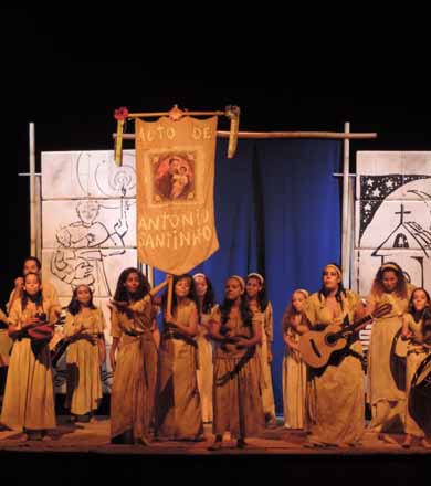Auto de Antônio Santinho é o melhor espetáculo do Festival de Bernardino de Campos