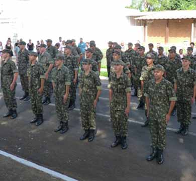 Tiro de Guerra realiza solenidade em comemoração ao Dia do Soldado neste sábado
