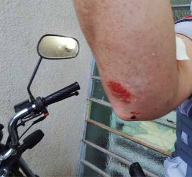 Policiais são agredidos com pedradas durante abordagem de menor na Vila Nova