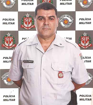 Cabo PM Vitoratto é eleito Policial Militar do mês de julho