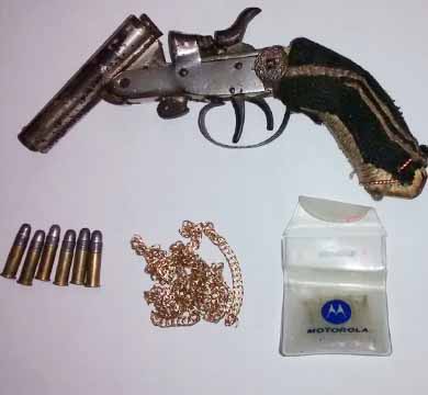 Porte ilegal de arma de fogo leva assisense para a cadeia de Lutécia