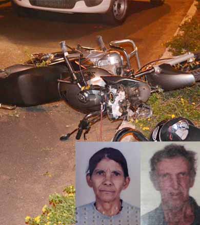 Dois idosos morrem ao se envolver em acidente na Avenida Siqueira Campos