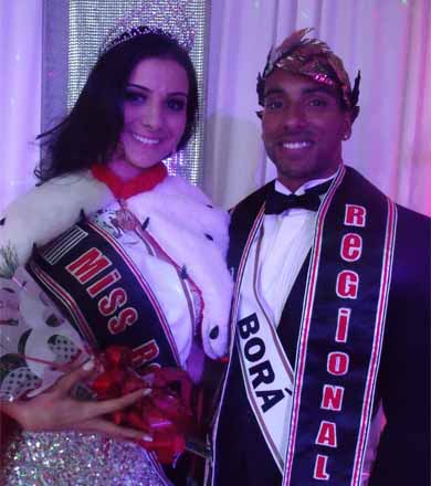 Assis e Borá vencem o 'Miss e Mister Regional 2014' realizado em Quatá