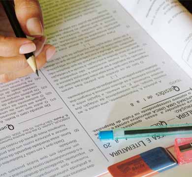 Dobra o número de inscritos no cursinho pré-vestibular da rede estadual