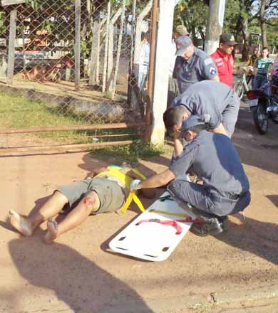 Tentativa frustrada de ultrapassagem termina com dois feridos