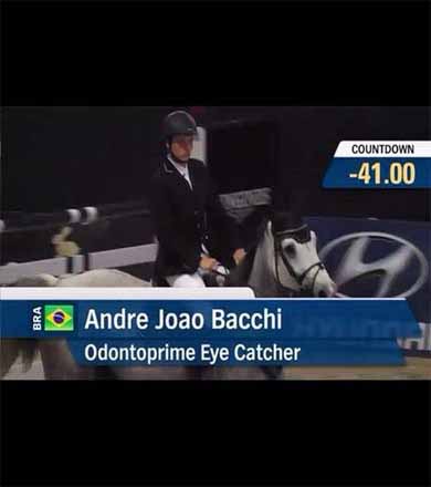 Filho de paraguaçuense brilha em competição de hipismo e é grande promessa do esporte