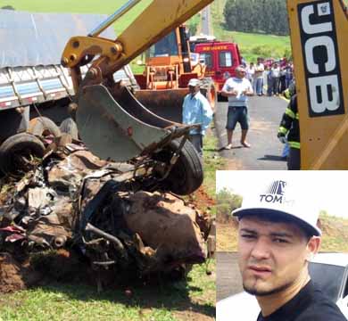 Mariliense morre esmagado debaixo de caminhão em rodovia