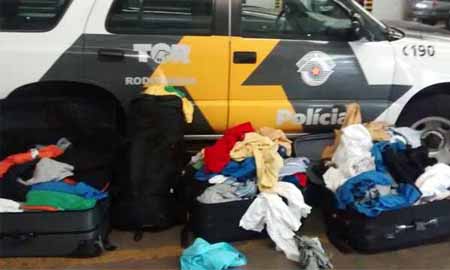 Polícia encontra cocaína espalhada em malas de boliviano em Assis