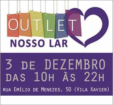 Associação Nosso Lar promove Outlet com diversas peças de roupas e acessórios