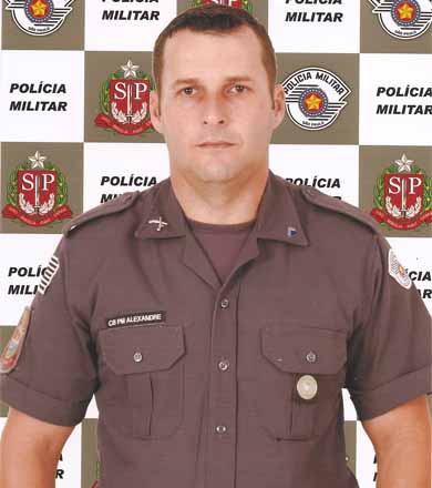 Cabo PM Alexandre Luís é destaque do mês após sucesso em várias ocorrências