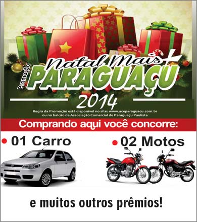 Cupons da promoção ‘Natal + Paraguaçu’ ainda podem ser entregues
