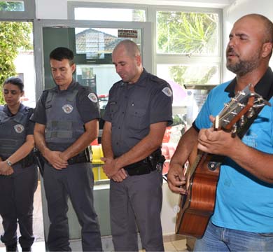 Aniversário da PM do Estadoé comemorado em Paraguaçu com louvor e oração