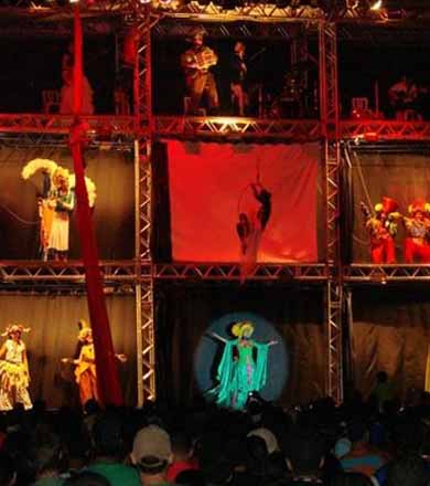 Teatro de Tábuas apresenta “Sonhos” no EnCantos de Natal de Paraguaçu